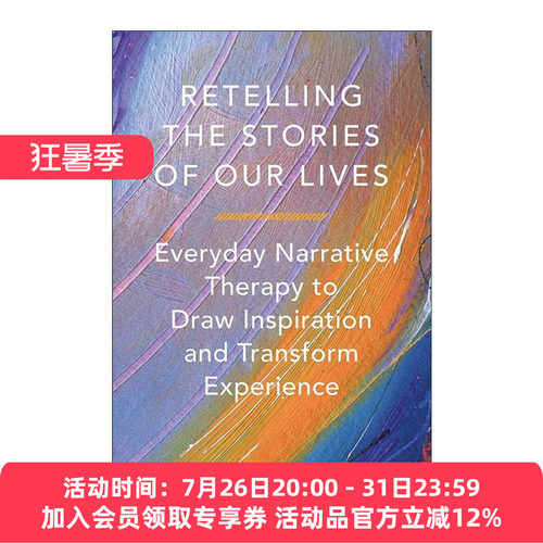 英文原版 Retelling the Stories of Our Lives 重述我们生活的故事 日常叙事疗法 心理治疗 David Denborough 进口英语原版书籍