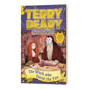 女巫 英文原版 The Tales 撒克逊人 Who 被火烧 英文版 Fire Saxon the Faced 书籍 进口英语原版 Witch 故事