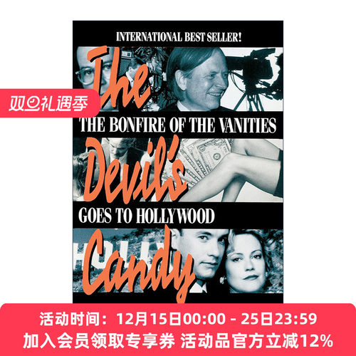 恶魔的糖果  英文原版 The Devil's Candy 好莱坞没落的剖析 电影表演艺术传记 Julie Salamon 英文版 进口英语原版书籍