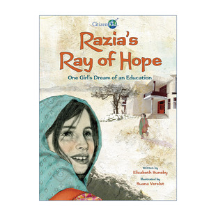 英文原版 Razia's Ray of Hope 看世界系列 拉齐亚的希望之光 英文版 进口英语原版书籍