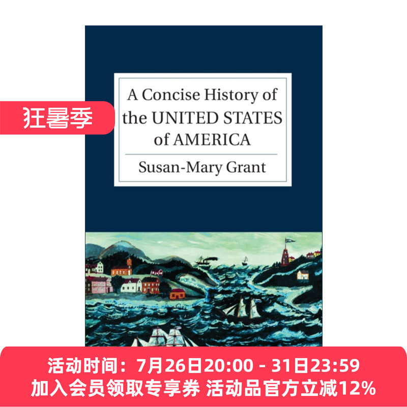 剑桥美国简史 英文原版 A Concise History of the United States America 剑桥大学国别简史系列 英文版 进口英语原版书籍
