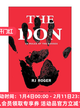 英文原版 The Don 36 Rules of the Bosses 老板的36条法则 美国黑手党历史 组织管理策略指南 权力的48条法则合著者Joost Elffers