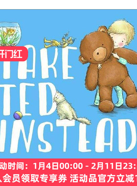 英文原版 Take Ted Instead 泰迪替我去睡觉 儿童绘本 英文版 进口英语原版书籍