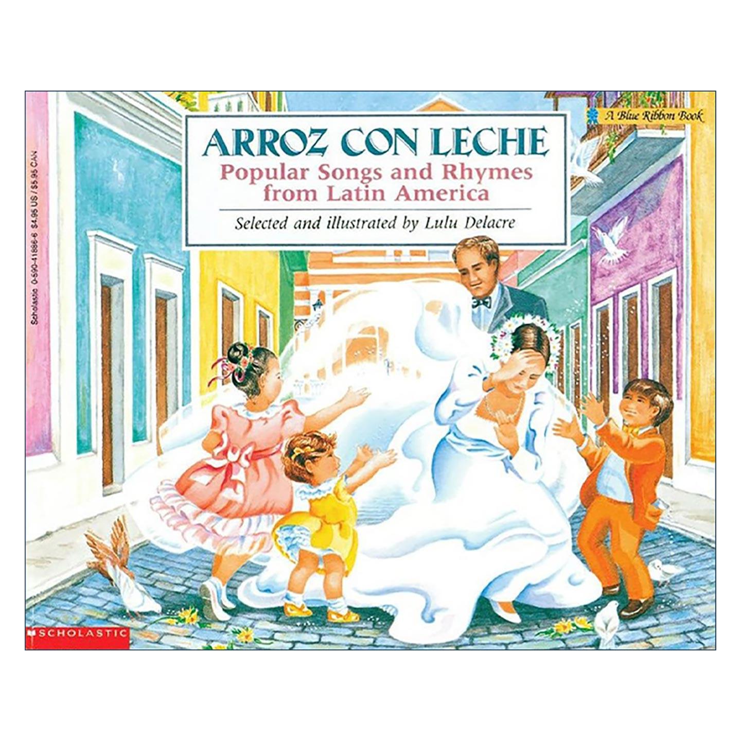 原版 Arroz con leche 米饭配牛奶 西班牙语儿童歌谣 进口原版书籍