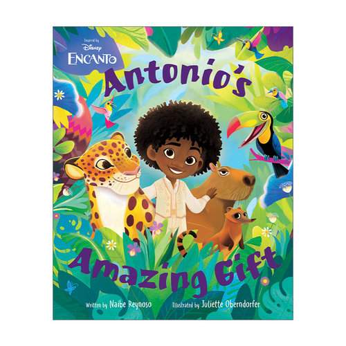 迪士尼魔法满屋 英文原版 Disney Encanto Antonio's Amazing Gift 安东尼奥的神奇礼物 精装 英文版 进口英语原版书籍