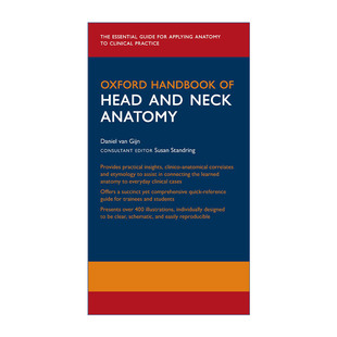 Neck 英文原版 Head 牛津头颈解剖手册 Anatomy 进口英语原版 Handbook 英文版 Oxford 书籍 牛津医学手册系列 and