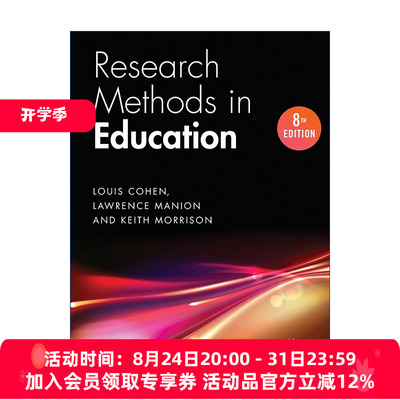 教育研究方法  英文原版 Research Methods in Education 第8版 英文版 进口英语原版书籍