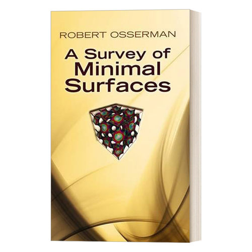 最小曲面的概论 英文原版 A Survey of Minimal Surfaces 英文版 进口英语原版书籍