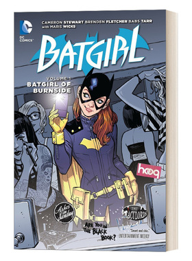 英文原版 Batgirl Vol 1 Batgirl of Burnside 蝙蝠少女 第1卷 伯恩赛德的蝙蝠少女 英文版 进口英语原版书籍