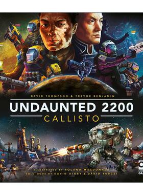 英文原版 Undaunted 2200 Callisto 无畏战场 卡斯特罗 Osprey双人桌游战争兵棋 英文版 进口英语原版书籍