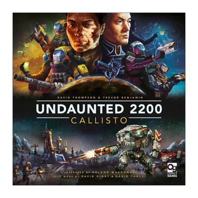英文原版 Undaunted 2200 Callisto 无畏战场 卡斯特罗 Osprey双人桌游战争兵棋 英文版 进口英语原版书籍