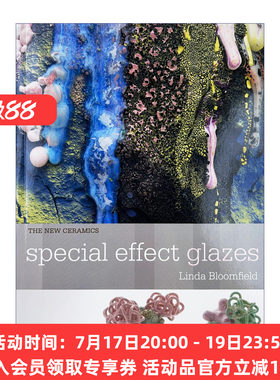英文原版 Special Effect Glazes 特殊效果釉料 新型陶瓷制作指南 英文版 进口英语原版书籍