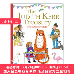 英文原版 The Judith Kerr Treasury 朱迪思·克尔精装经典故事集 老虎来喝下午茶 爱忘事的小猫格格 动物园奇妙夜等 进口英语书籍