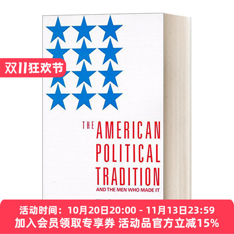 英文原版 The American Political Tradition 美国政治的传统及其缔造者 Richard Hofstadter 豆瓣高分 英文版 进口英语原版书籍
