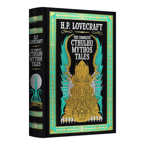 英文原版 Complete Cthulhu Mythos Tales 克鲁苏神话故事全集 巴诺经典 皮革精装收藏版 英文版 进口英语原版书籍