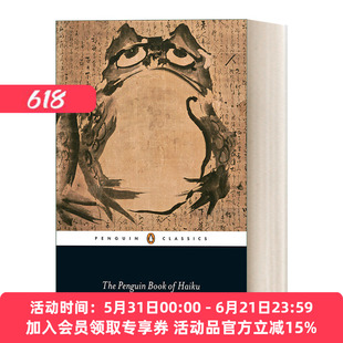 英文原版 The Penguin Book of Haiku 企鹅俳句全书 企鹅黑经典 英文版 进口英语原版书籍