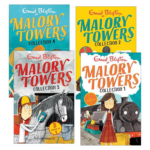 英文原版 Malory Towers Collection 洛里之塔1-12册合集 Malory Towers Collections and Gift books 英文版 进口英语原版书籍