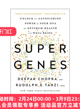 英文原版 Super Genes 超级基因 如何改变你的未来 Deepak Chopra 英文版 进口英语原版书籍
