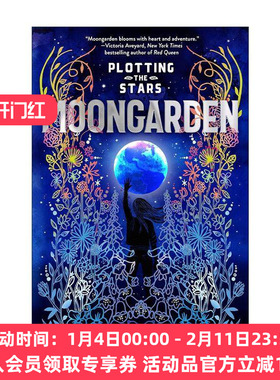 英文原版 Plotting the Stars 1 Moongarden 星图系列1 月亮花园 儿童科幻小说 Michelle Barry 英文版 进口英语原版书籍