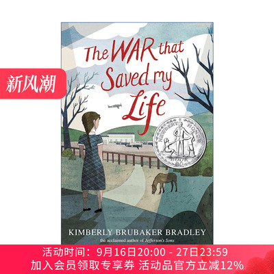 英文原版 The War That Saved My Life 改变一生的战争 橱柜里的女孩 2016纽伯瑞银奖 精装 Kimberly Brubaker Bradley 进口书籍