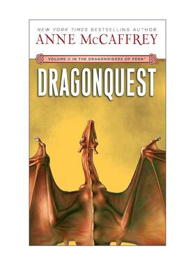 英文原版 Dragonquest Dragonriders of Pern 02龙骑士 波恩年史系列2 勇者斗恶龙 经典科幻小说 安妮·麦卡芙瑞 进口英语原版书籍