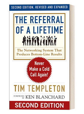 终生有效的推销术 英文原版 The Referral of a Lifetime 第二版 市场营销 Tim Templeton 英文版 进口英语原版书籍