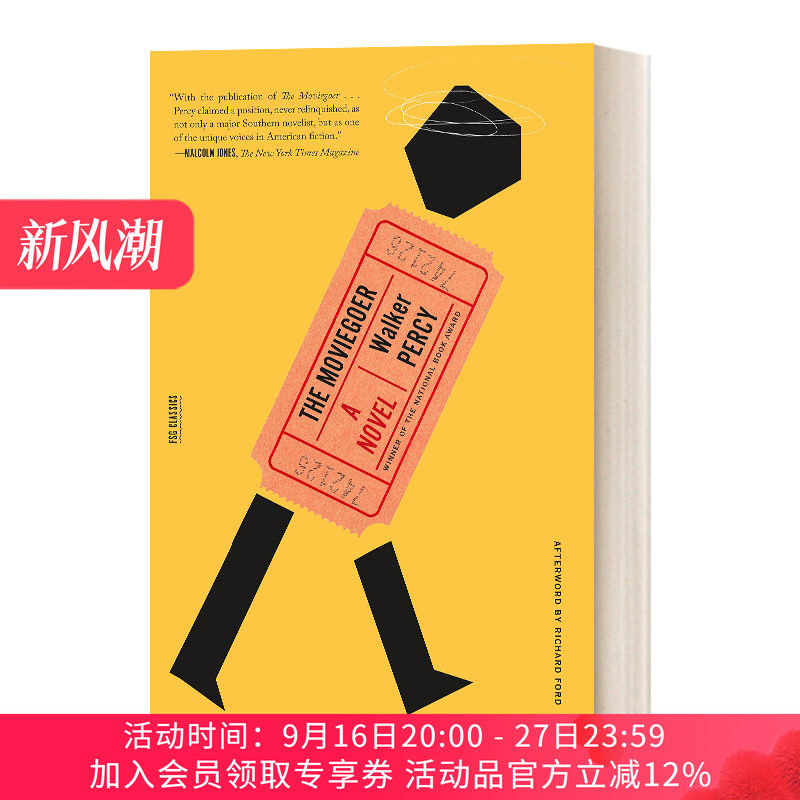 看电影的人 英文原版小说 Moviegoer The Walker Percy 小说 英文版 进口英语原版书籍