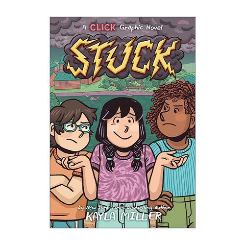 英文原版 Stuck 青少年图像小说 A Click Graphic Novel 系列 英文版 进口英语原版书籍
