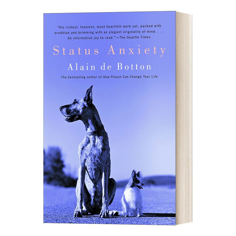 英文原版 Status Anxiety Vintage International身份的焦虑 Alain de Botton阿兰·德波顿英文版进口英语原版书籍