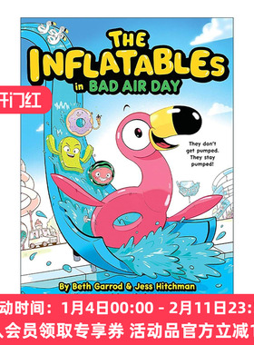 英文原版 The Inflatables In Bad Air Day 充气艇大作战1 图像小说 英文版 进口英语原版书籍