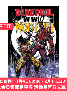 英文原版 Deadpool and Wolverine WWIII 死侍与金刚狼 三次世界大战 漫威漫画 Joe Kelly 英文版 进口英语原版书籍