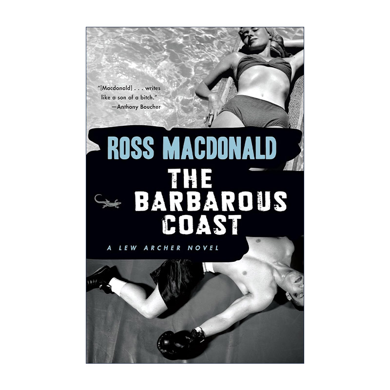 警告逃妻  英文原版 The Barbarous Coast Lew Archer Series 06 移动飞靶作者 英国金匕首奖得主Ross Macdonald 进口英语原版书籍