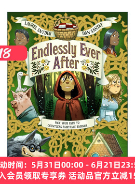 英文原版绘本 Endlessly Ever After 永远讲不完的童话 凯迪克奖插画师Dan Santat 精装绘本 英文版 进口英语原版书籍