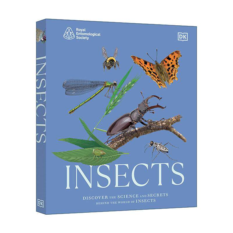 英文原版 RES Insects 英国皇家昆虫学会 DK动物科普百科全书精装 英文版 进口英语原版书籍