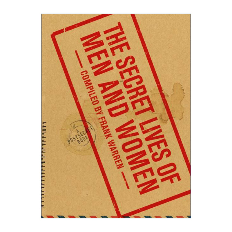 秘密生活的男人和女人  英文原版 The Secret Lives of Men and Women 精装 邮寄秘密系列 Frank Warren 英文版 进口英语原版书籍