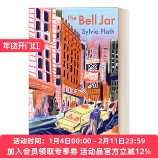 英文原版 The Bell Jar 钟形罩 西尔维娅·普拉斯 彩色精装插画版 巴黎插画师Beya Rebai 英文版 进口英语原版书籍