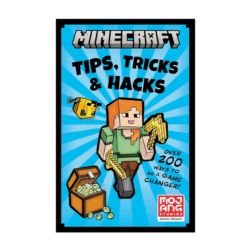 英文原版 Minecraft Tips Tricks and Hacks 我的世界 游戏插图指南 英文版 进口英语原版书籍