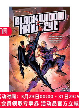 英文原版 Black Widow & Hawkeye Broken Arrow 黑寡妇与鹰眼 断箭 漫威漫画 60周年纪念 英文版 进口英语原版书籍