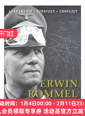 英文原版 Erwin Rommel 历史上著名的指挥官系列 埃尔温·隆美尔 插图历史 英文版 进口英语原版书籍