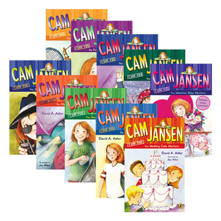 David 30册 英文原版 Jansen 少儿儿童分级读物书籍 少女侦探简森 小说 侦探故事21 Adler 英文版 进口英语初级桥梁章节书 Cam