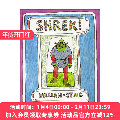英文原版 Shrek 怪物史莱克 威廉·史塔克 英文版 进口英语原版书籍