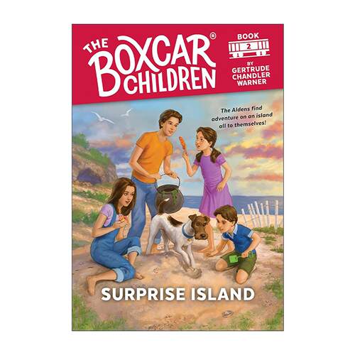 英文原版 Surprise Island The Boxcar Children Mysteries 棚车少年系列2 奇异岛 英文版 进口英语原版书籍