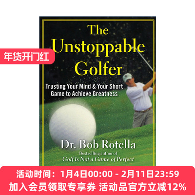 英文原版 The Unstoppable Golfer 不可阻挡的高尔夫球手 精装 英文版 进口英语原版书籍