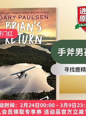 英文原版 Brian's Return 手斧男孩4：寻找鹿精灵 英文版
