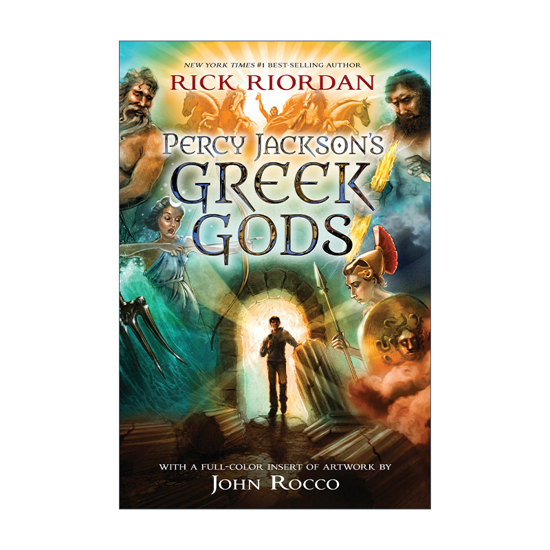 英文原版 Percy Jackson's Greek Myths 1 Percy Jackson's Greek Gods 波西杰克逊的希腊神话1 希腊诸神  奇幻小说 Rick Riordan 书籍/杂志/报纸 儿童读物原版书 原图主图