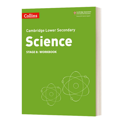 英文原版 Collins Cambridge Lower Secondary Science Workbook Stage 8 柯林斯剑桥初中科学练习册 第八阶段 英文版 进口英语书