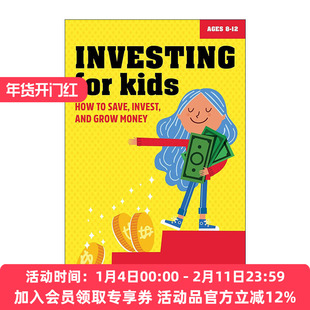 英文原版 Investing for Kids 儿童投资理财指南 如何存钱、投资和增值 英文版 进口英语原版书籍
