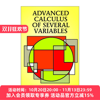 英文原版 Advanced Calculus of Several Variables 多变量高等微积分 数学 C. H. Edwards 英文版 进口英语原版书籍
