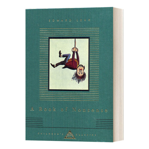 英文原版 A Book Of Nonsense 胡诌诗集 爱德华 李尔 Everyman精装版 英文版 进口英语原版书籍