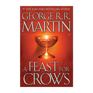 Martin Crows 精装 Feast Book Fire 冰与火之歌4 and Four 群鸦 Ice 盛宴 for Song 英文原版 George 英文版